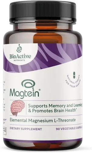 Magteína Magnesio L-treonato - 90 Cápsulas - Magnesio L-treonato apoyo salud cerebral*