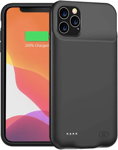 Miniatura 8 de Funda de batería para iPhone 11 Pro, mejorada 7000 mAh, ultra delgada, portátil, funda protectora de carga inteligente, compatible con iPhone 11 Pro