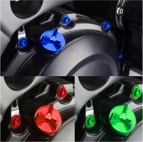 Miniatura 2 de Tapa protectora para Yamaha XJ6 N Division 2009 2010 2011 2012 2013 2014 2015 M20*2.5 motocicleta motor moto aceite taza combustible llenado tapa