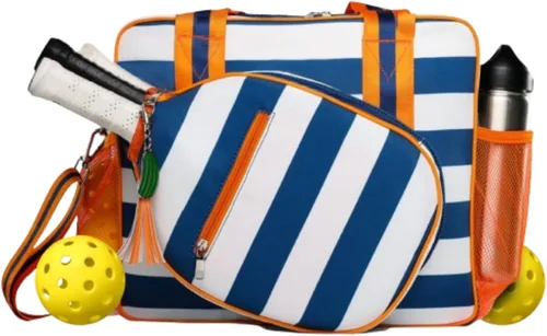 Miniatura 12 de Lola Bolsa Tote de Pickleball para Mujeres - Bolsa de Pickleball de Diseñador con Almacenamiento de Paleta, Bolsillos con Cremallera y Correa
