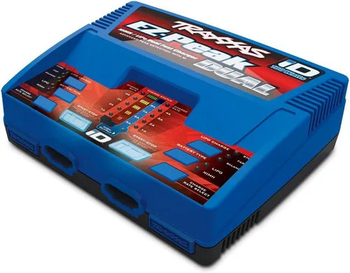 Miniatura 3 de Traxxas 2972 EZ-Peak Plus 100 vatios NiMH/LiPo Cargador dual con sistema iD