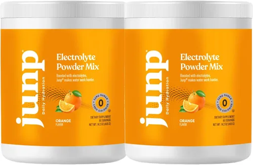 Miniatura 16 de JUNP Polvo de electrolitos sin azúcar ni carbohidratos – Mezcla de bebida de electrolitos Keto de uva madura en vid - Polvo de electrolitos