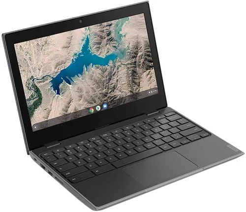 Miniatura 3 de Lenovo Laptop Chromebook 100E de 2ª generación, pantalla HD de 11.6 pulgadas (1366 x 768), procesador MediaTek MT8173C, 4 GB de RAM, 32 GB eMMC TLC