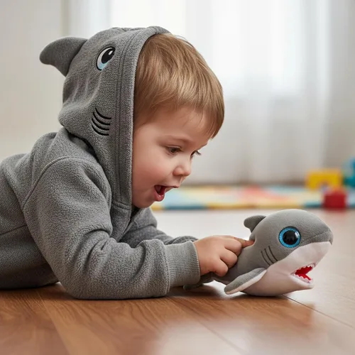 Miniatura 2 de Ty Beanie Boo Finnegan The Grey Shark - 6