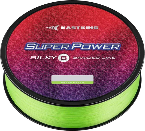 KastKing Hilo de pescar trenzado superpotente –Sedales trenzados resistentes a la abrasión –Superlínea increíble – Cero estiramiento – Pequeño