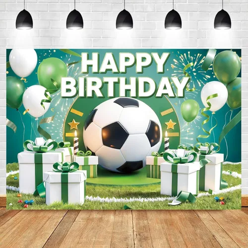 Miniatura 19 de Telón de fondo de feliz cumpleaños negro y rosa de 7 pulgadas de ancho x 5 pies de alto, tela de poliéster, globos de lazo femenino, pastel