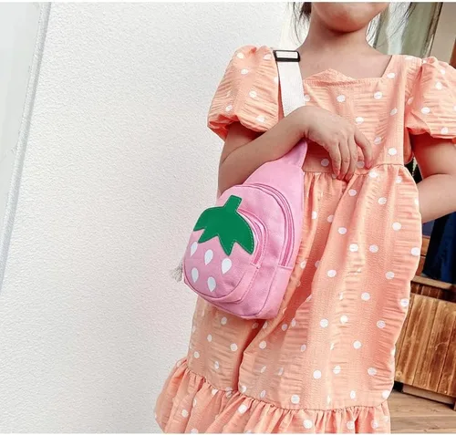 Miniatura 2 de Hiflyer Sling Bag Bolso de hombro Bolso de pecho, Mochila pequeña Bolsa de eslinga, Bolso Kawaii Mochila Kawaii Mochila Mochila Sling, rosado