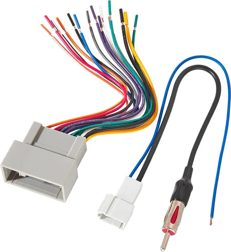 RED WOLF Arnés de radio de coche con adaptador de antena para Honda Civic 2012-2015, para 2013-2020 Acura ILX Instalar unidad principal de radio del