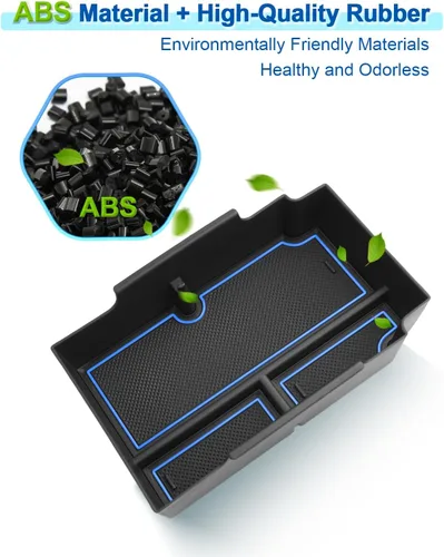 Miniatura 3 de 2024 2025 2026 Organizador de Consola Central para Subaru Crosstrek (Base/Premium/Sport/Limited/Wilderness), Bandeja de Consola para Subaru Azul
