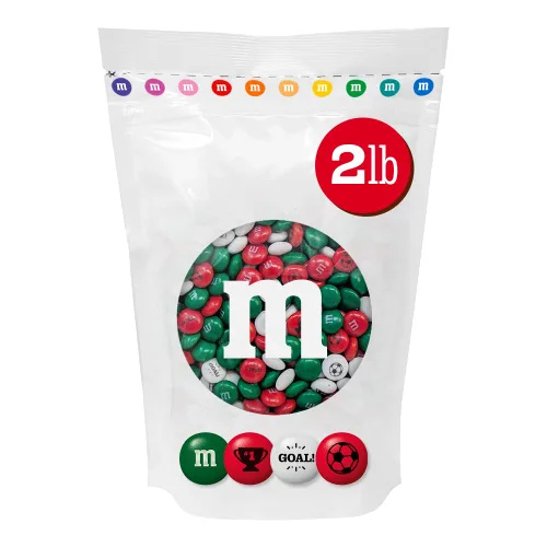 Miniatura 3 de M&M'S - Caramelo de chocolate con leche patriótico preimpreso, 2 libras de dulces a granel en bolsa resellable, perfecto para fiestas del 4