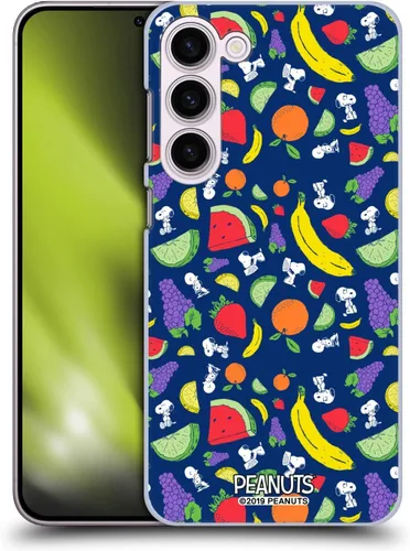 Miniatura 11 de Head Case Designs Funda rígida con licencia oficial de Peanuts Eat Sleep Snoopy Naturally Sweet compatible con Samsung Galaxy S23 Ultra 5G Comer