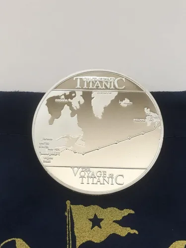 Miniatura 6 de Collar Titanic Corazón del Océano y Moneda Titanic