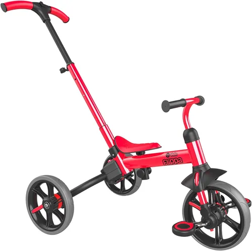 Miniatura 4 de Yvolution Y Velo Flippa - Triciclo convertible a bicicleta de balance 4 en 1 para pequeños de 2 a 5 años Rojo