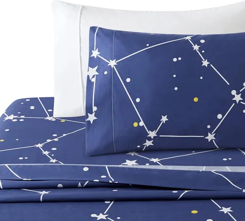 Miniatura 2 de Marina Decoration Ropa de cama ultra suave y sedosa con bolsillo profundo con estampado rico de rayón derivado de bambú para todas las estaciones