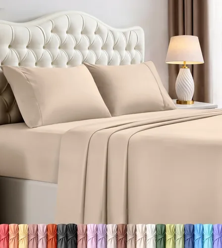 Miniatura 30 de Utopia Bedding Juego de sábanas Twin – Juego de sábanas de 3 piezas para cama tamaño Twin, microfibra suave y transpirable, incluye 1 sábana bajera