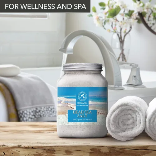 Miniatura 7 de Sal del Mar Muerto 35 oz – 100% pura y natural – Sales del Mar Muerto 2.2 lbs – Lo mejor para un buen sueño – Alivio del estrés – Belleza