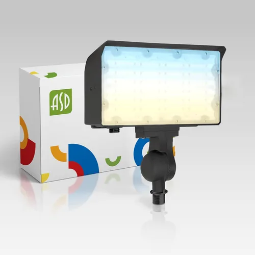 Miniatura 10 de ASD Reflector LED para exteriores con fotocélula del atardecer al amanecer, hasta 9421 lm, 15W/30W/60W seleccionable, 120-277V, 3000K/4000K/5000K