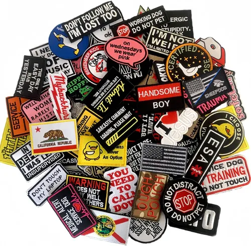 Miniatura 22 de Harsgs - Paquete de parches tácticos de moral, juego de parches de bordado con asa y gancho para gorras, bolsos, mochilas, chaleco, uniformes