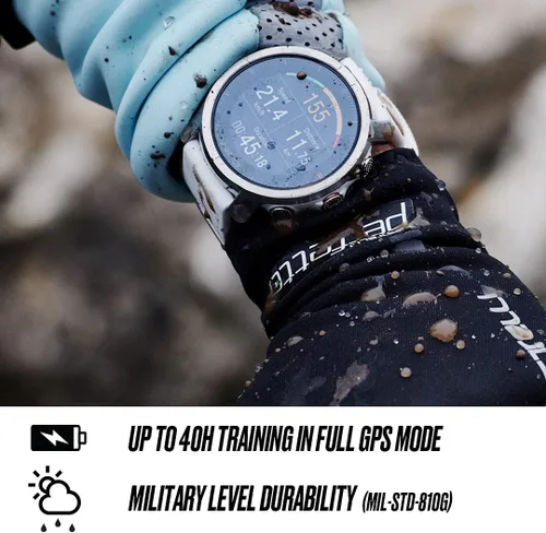 Miniatura 2 de Polar Grit X - Reloj inteligente multideportivo con GPS, batería de larga duración, frecuencia cardíaca basada en la muñeca, durabilidad de nivel
