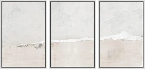 Miniatura 12 de SIGNWIN Lienzo enmarcado para pared, juego de arte de puesta de sol, horizonte, cielo, paisaje, fotografía, arte moderno, paisaje, relajante