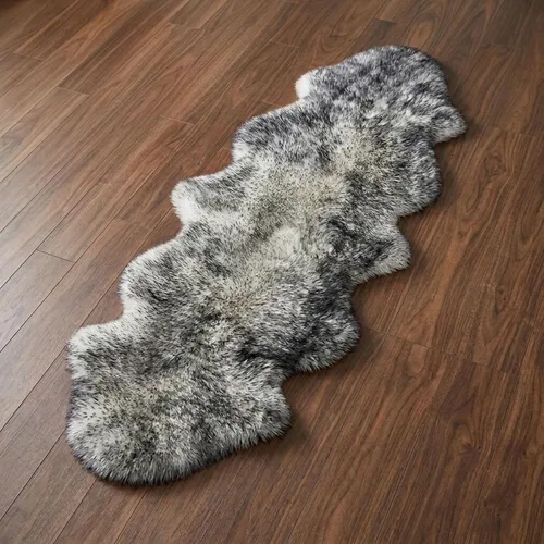 Miniatura 22 de Alfombra de piel de oveja de Nueva Zelanda 100% gruesa, suave y duradera