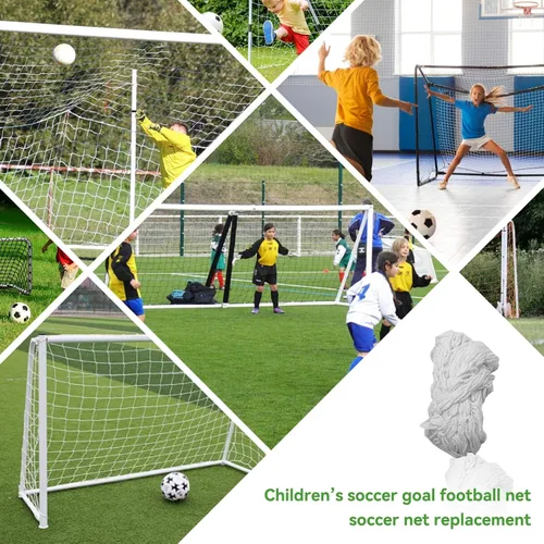 Miniatura 7 de Red de fútbol, repuesto de red de fútbol para deportes de fútbol, poste de repuesto para entrenamiento de partidos deportivos