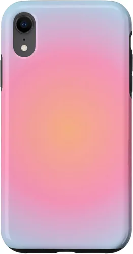 Miniatura 25 de Gradient Cute Aura Aesthetic Multicolor Moda Mujeres Caso para iPhone 17