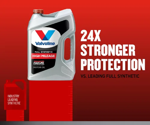 Miniatura 4 de Valvoline - Aceite de motor sintético completo de alto millaje con MaxLife Technology SAE 5W-30, 1 cuarto de galón, paquete de 2