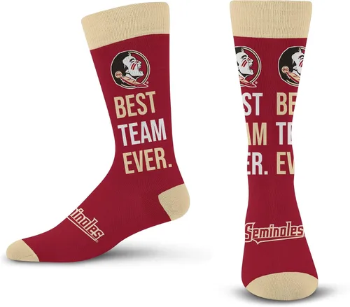 Miniatura 15 de For Bare Feet NCAA Unisex Best Team Ever Crew Sock Ncaa