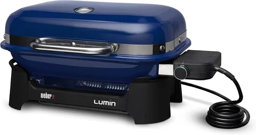 Miniatura 18 de Weber Lumin - Parrilla de barbacoa eléctrica compacta para exteriores, color negro - Ideal para espacios pequeños como patios, balcones y terrazas