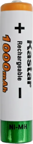 Miniatura 2 de Kastar 2 piezas de repuesto de batería para Panasonic KX-TG9544B TG9545B G9546B TG9581B TG9582B TGA101 TGA101S TGA106 TGA106M TGA401B TGA401B