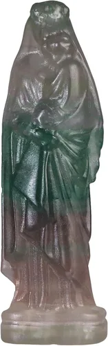 Miniatura 15 de Rockcloud Figura de cristal curativo Amatista Virgen María sosteniendo bebé figura religiosa escultura Nuestra Señora Reiki bendito regalos