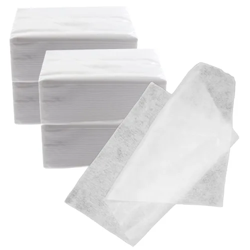 Vakly Toallitas secas de 11 x 12 pulgadas XL (paquete de 200) – Paños de limpieza desechables ultra suaves para piel sensible de bebés y adultos,