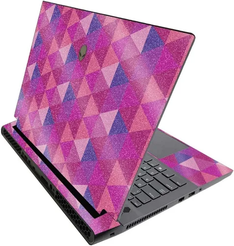 Miniatura 485 de MightySkins - Skin brillante con purpurina para Alienware M17 R3 (2020) y M17 R4 (2021) - Diversión de los años 90 Acabado duradero con purpurina