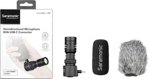 Miniatura 2 de Saramonic Micrófono omnidireccional compacto para DJI Osmo Pocket con conector USB-C (SmartMic+OP)