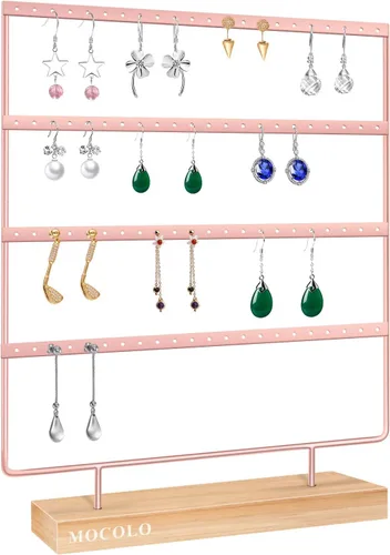 Miniatura 2 de Soporte para aretes (88 agujeros y 4 capas)