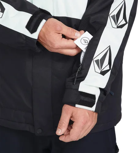 Miniatura 6 de Volcom Chaqueta de snowboard con aislamiento de piedras icónicas para hombre PARENT