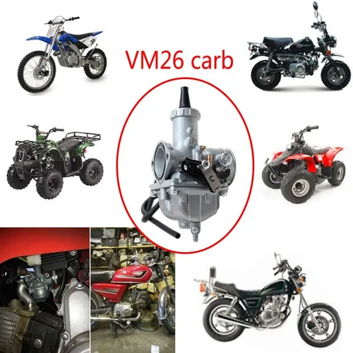 Miniatura 6 de Carburador PZ22 Juego de filtro de aire de carburador de 22 mm Compatible con SSR CRF50, Go Karts, Pit Dirt Bike, Sunl Taotao Pit bike, ATV, motor