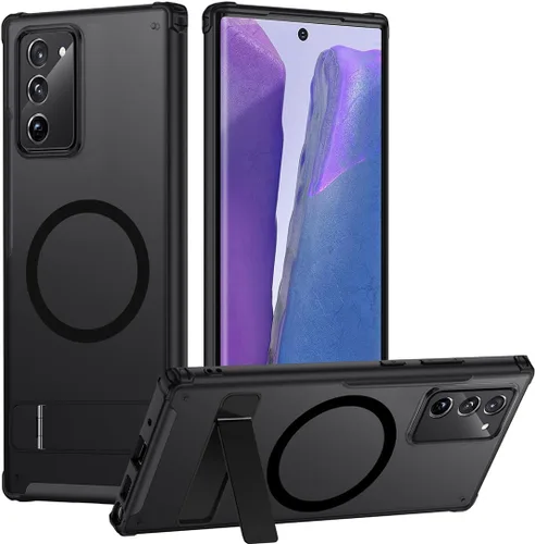 Miniatura 15 de TIANNIUKE Funda Magnética para Samsung Galaxy S21 5G, Mate Translúcida Anti-Huellas Dactilares, Compatible con MagSafe, Ajuste Delgado a Prueba