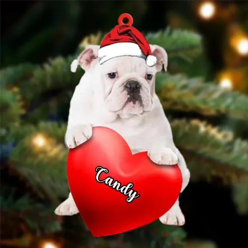 Miniatura 133 de Adornos de Navidad personalizados para perros, nombre personalizado, adorno de Malamute de Alaska, adornos acrílicos, regalos de Navidad, amantes