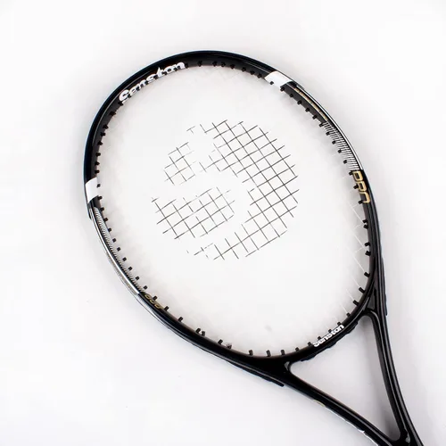 Miniatura 5 de Raquetas de tenis Senston para adultos de 27 pulgadas - Juego de raquetas de tenis para 2 jugadores con 3 pelotas, 2 empuñaduras, 2 amortiguadores