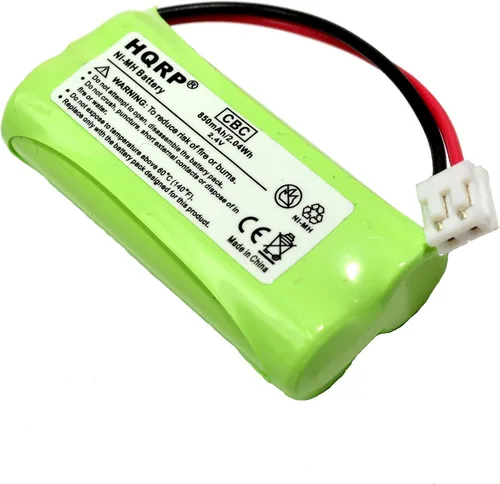 Miniatura 2 de HQRP Paquete de 2 baterías de teléfono compatibles con VTech 89-1326-00-00/89-1300-00-00/8913260000 / 89-1300-01-00 repuesto