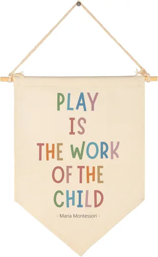 Miniatura 22 de Twinkle Twinkle Little Star - Bandera colgante de lona para pared, regalo para bebé, niños, guardería, habitación de niños, sala de juegos, pancarta
