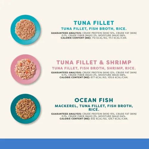 Miniatura 2 de Applaws - Comida húmeda natural para gatos en caldo, ingredientes limitados y naturales, alta en proteínas sin aditivos artificiales, paquete
