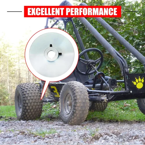 Miniatura 5 de GREHUA Rotor de freno de disco Go Kart de 6 pulgadas compatible con Manco 9598 9597 Yerf-Dog Carter ASW Bristers Airheart MB-1 Predator 212cc 196cc