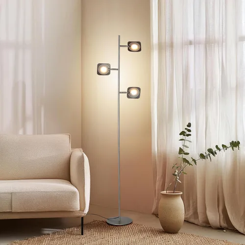 Miniatura 8 de Brightech Tree - Lámpara de pie con 3 luces regulables de 3 pasos con interruptor táctil regulable - Tecnología LED avanzada con 23 vatios