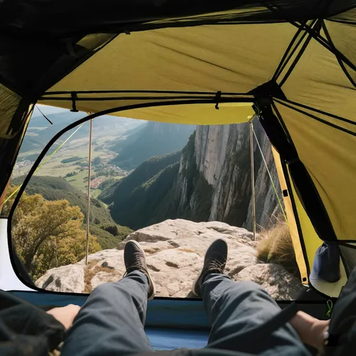 Miniatura 4 de ThreeBears - Tienda de campaña para 4 personas, impermeable, fácil de instalar, espacioso para aventuras familiares al aire libre, senderismo