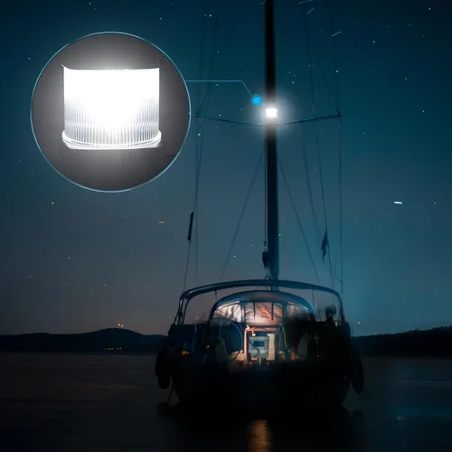 Miniatura 3 de Topthead Anchor Luz de navegación LED para velero (blanco) DC 10-24 voltios