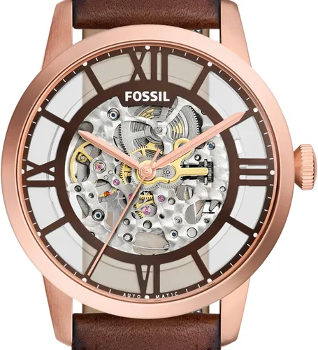Miniatura 4 de Fossil - Reloj de pulsera automático y mecánico de estilo Townsman en acero inoxidable para hombre