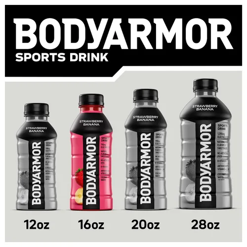 Miniatura 8 de BODYARMOR - Bebida deportiva, baya negra, sabores naturales con vitaminas, electrolitos ricos en potasio, perfecta para deportistas, 16 onzas